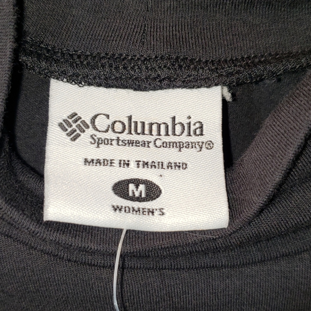 EUC Columbia Black Notta Mock Turtleneck Small - Picture 4 of 5